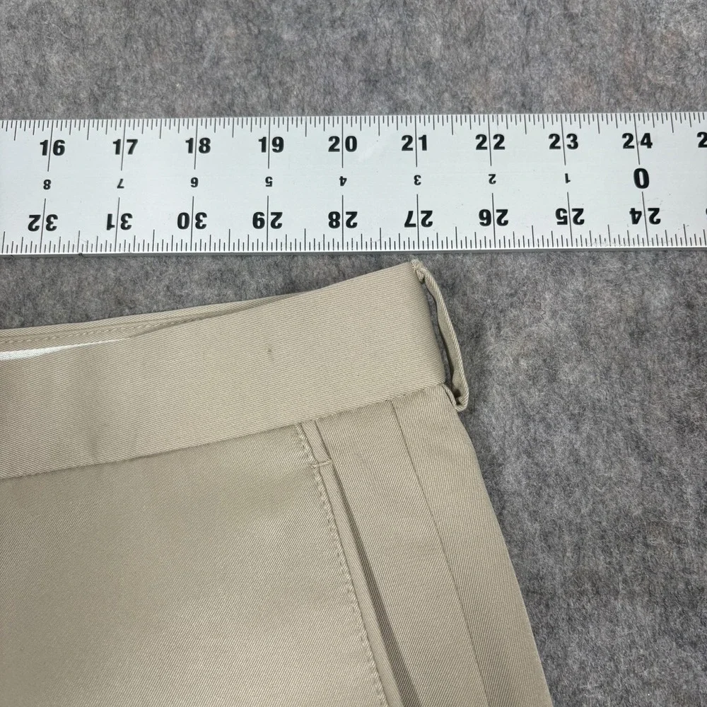 Oxford Golf Super Dry Men's Golf Pants Size 42/30 Flat Front Khakis Slash Pocket